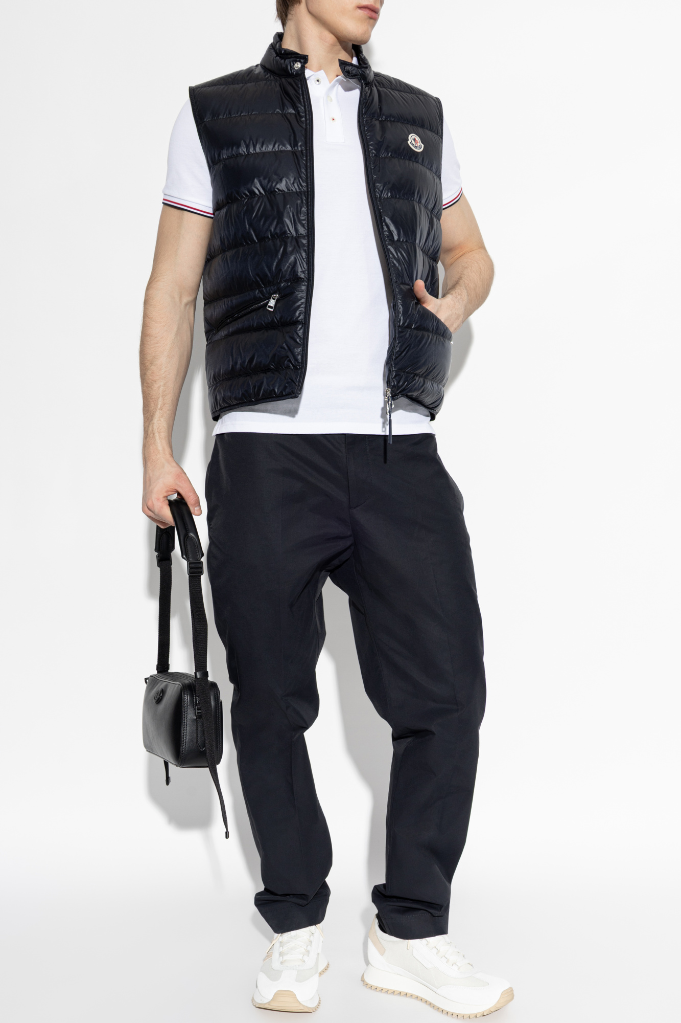 Navy blue 'Gui' padded gilet Moncler - Vitkac GB